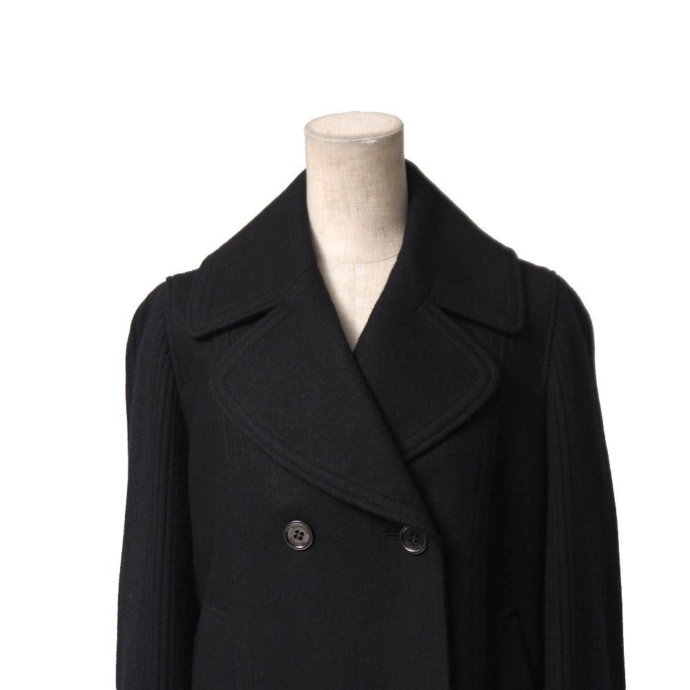 BURBERRY バーバリー ピーコート サイズ38 アンゴラ混 裏地