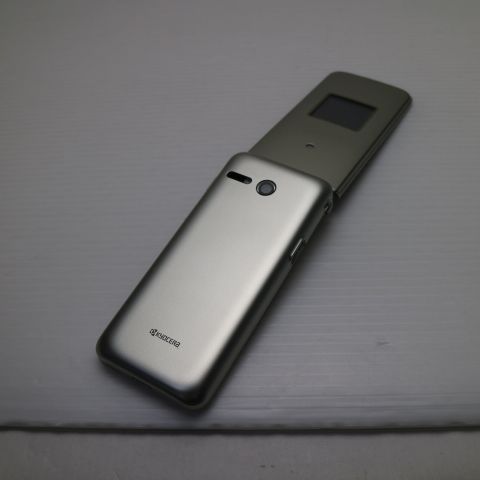 超美品 かんたんケータイ ライト KYF43 シャンパンゴールド 本体 即日