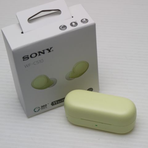 新品未使用 WF-C510 イエロー イヤホン SONY 即日発送 土日祝発送OK
