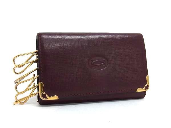 Cartier カルティエ マストライン レザー 6連 キーケース 鍵入れ