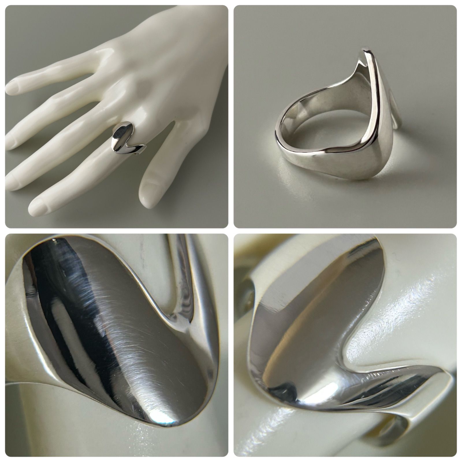 ジョージジェンセン リング 指輪 A77B 約11.5～12号 AG925 Georg