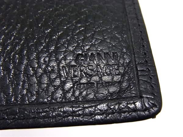 GIANNI VERSACE ジャンニ ヴェルサーチ メデューサ レザー 二つ折り 長