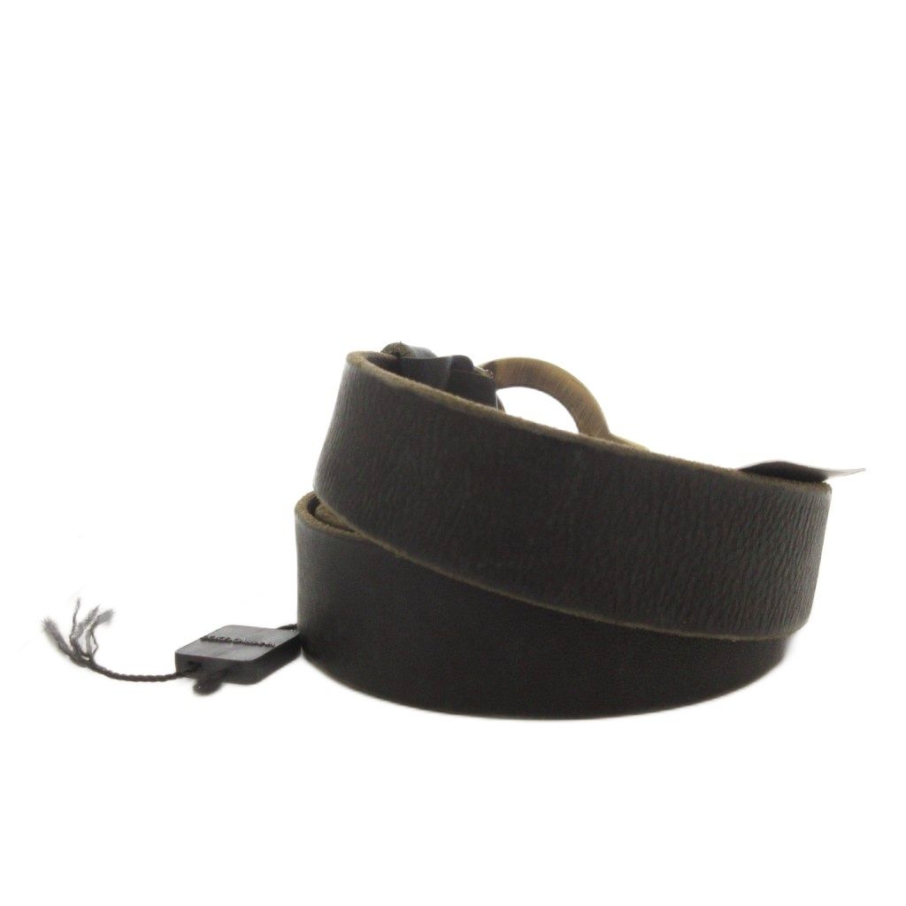 ドルチェ&ガッバーナ ドルガバ DOLCE&GABBANA ベルト レザー 黒