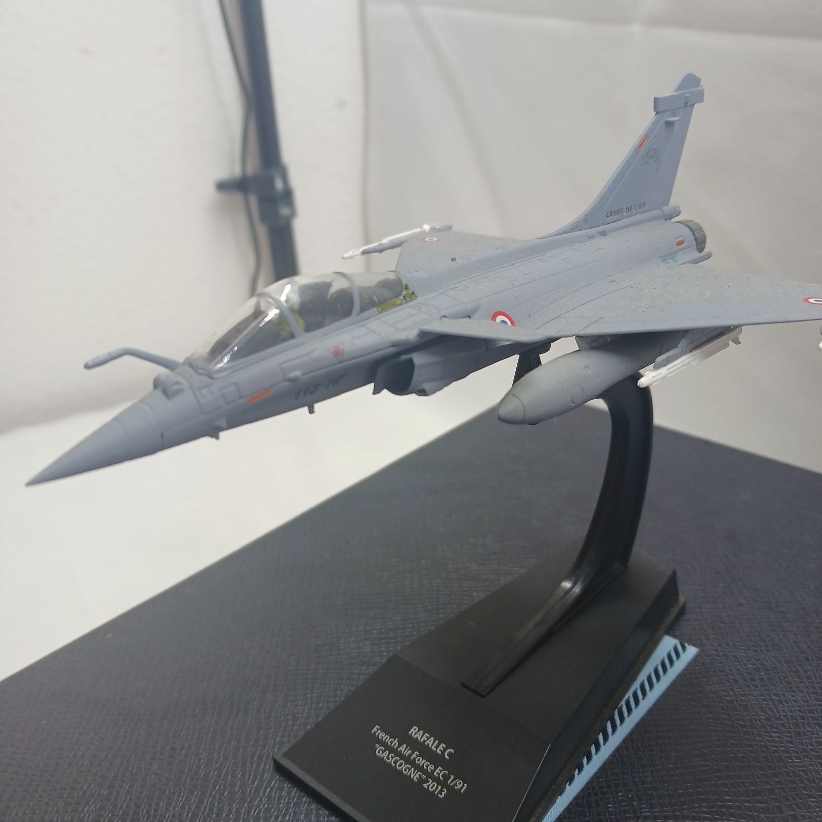 エアファイターコレクション　ラファール 中古品】アシェットエアファイター コレクション1/100スケール No.7