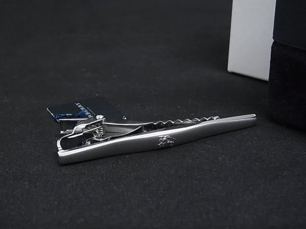 □美品□ BURBERRY バーバリー ネクタイピン タイクリップ