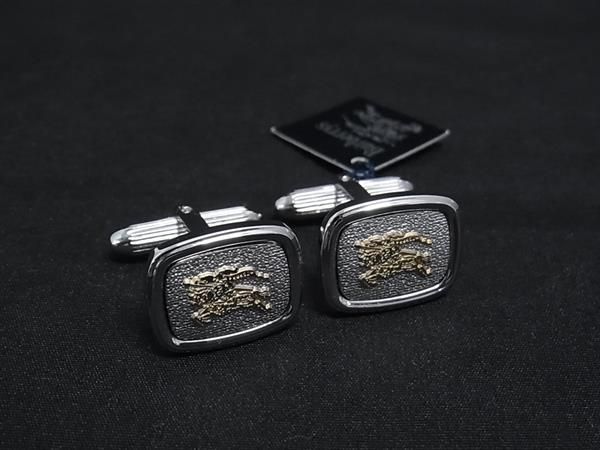 □極美品□ Burberrys バーバリーズ カフスボタン カフリンクス