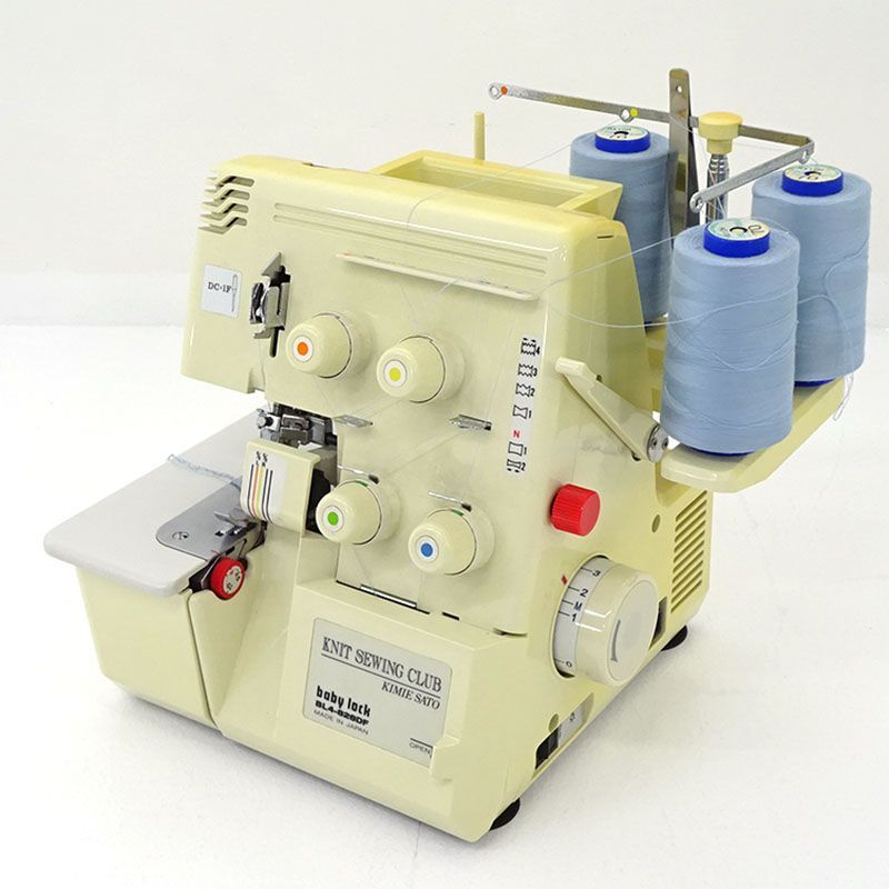 三重店】【ジャンク】babylock BL4-828DF KNIT SEWING CLUB 4本糸