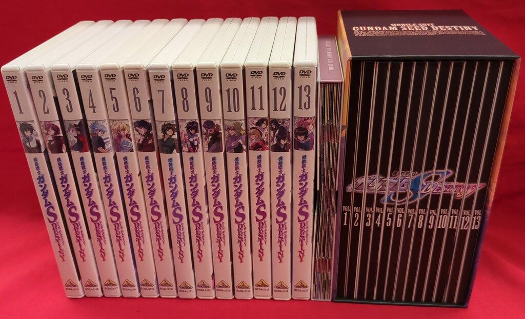 アニメDVD 機動戦士ガンダムSEED DESTINY 初回版全13巻 セット - メルカリ