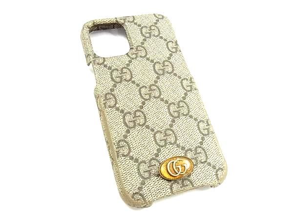 GUCCI グッチ オフィディア GGスプリーム GG柄 PVC iPhone12mini 対応