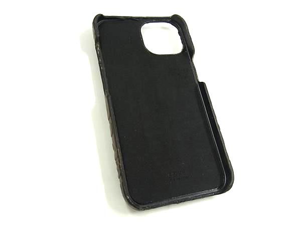 FENDI フェンディ ズッカ柄 レザー iphone14 対応 アイフォンケース