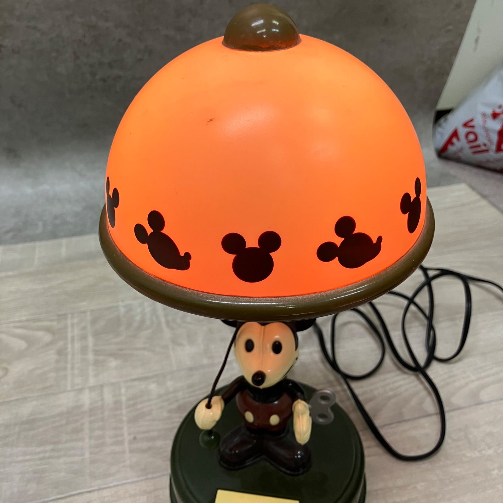 希少 ミッキーマウス アクションランプ TOYBOX Disney スタンドライト