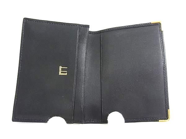 □美品□ dunhill ダンヒル レザー カードケース カード入れ 名刺入れ