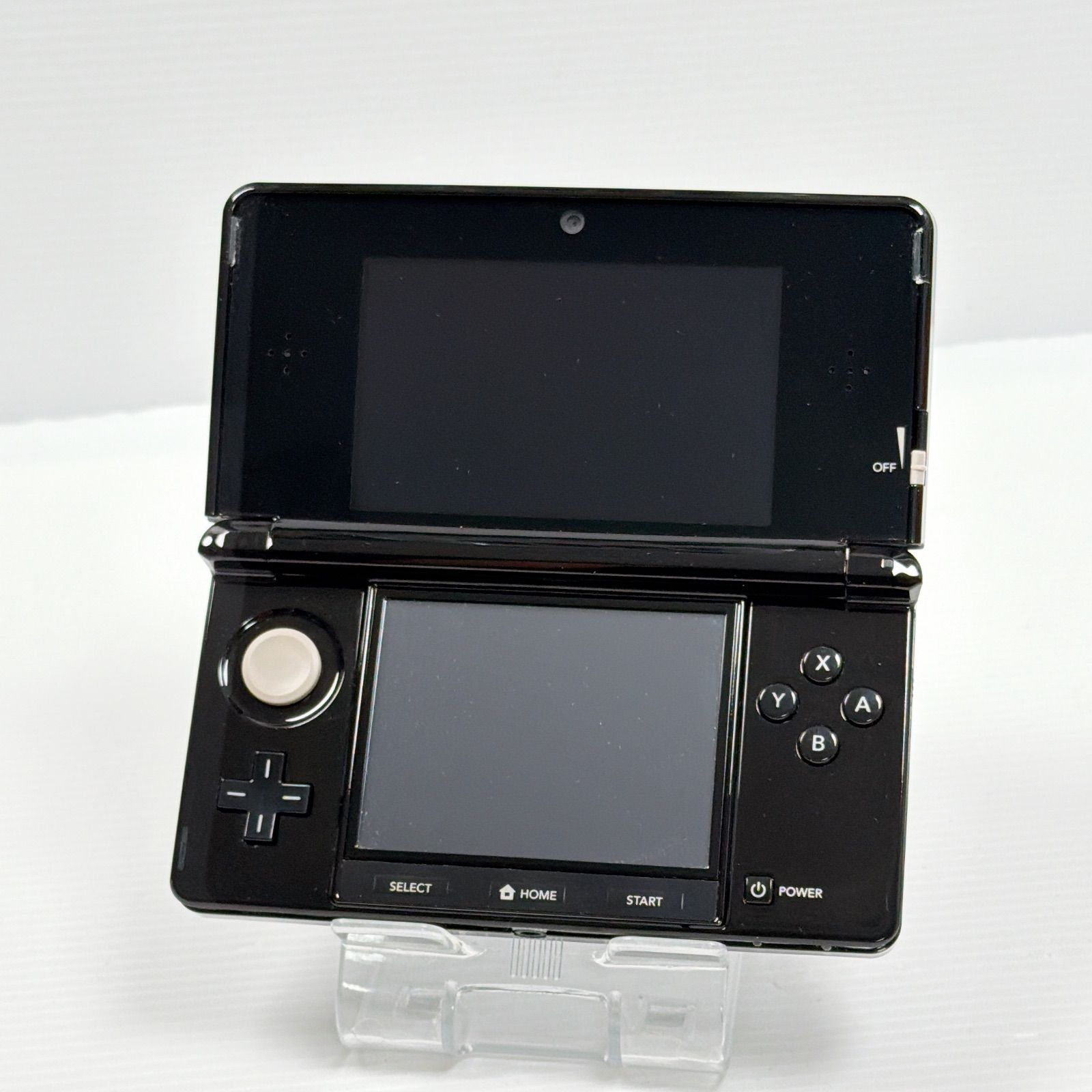 美品 ニンテンドー 3DS クリアブラック 遊べるセット 動作確認済み ds