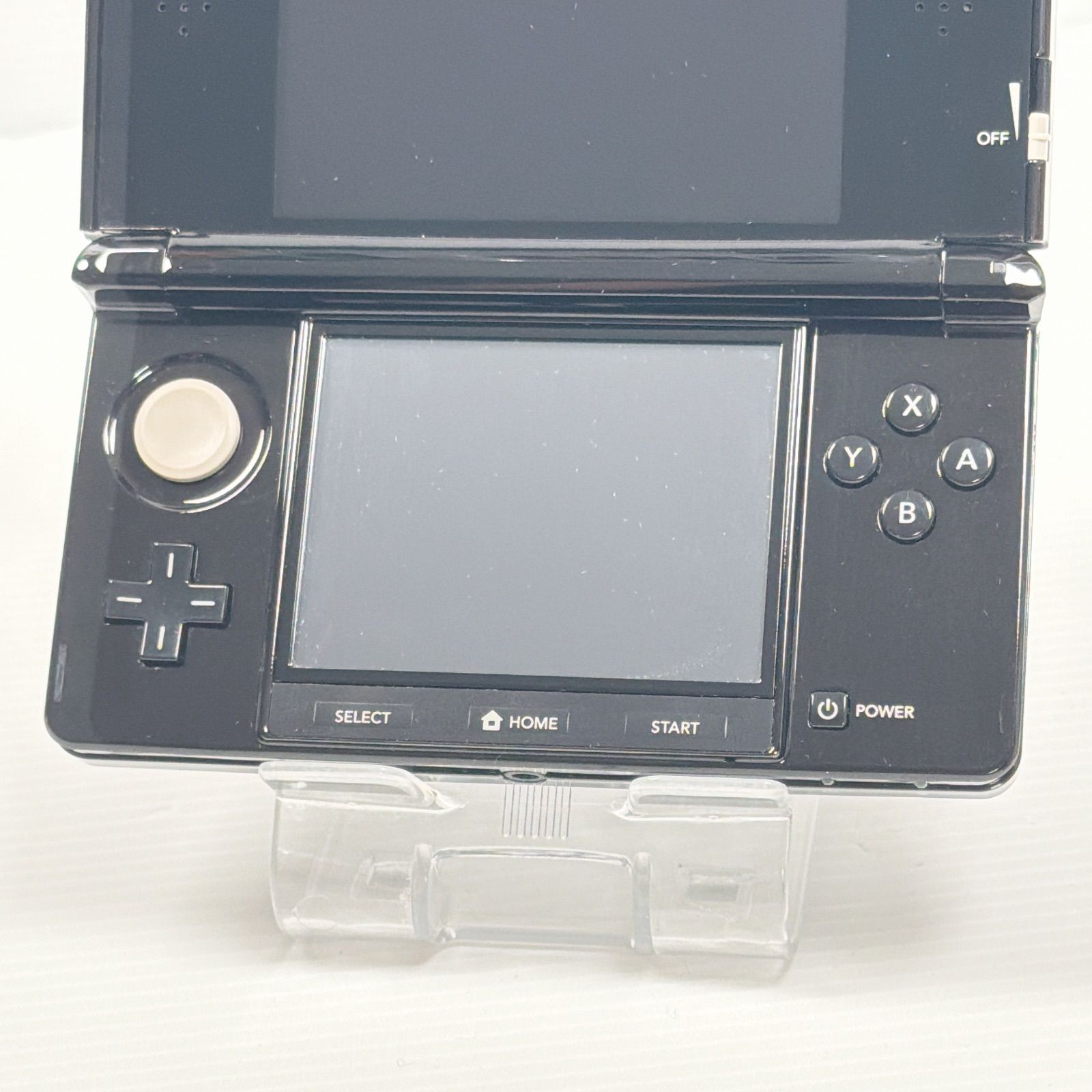 美品 ニンテンドー 3DS クリアブラック 遊べるセット 動作確認済み ds