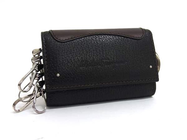 □美品□ Salvatore Ferragamo フェラガモ レザー 6連 キーケース 鍵