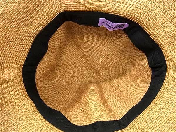 美品　Athena New York　アシーナニューヨーク　麦わら帽子　ベージュ アシーナニューヨーク｜Athena New York 麦わら帽子 ナチュラル