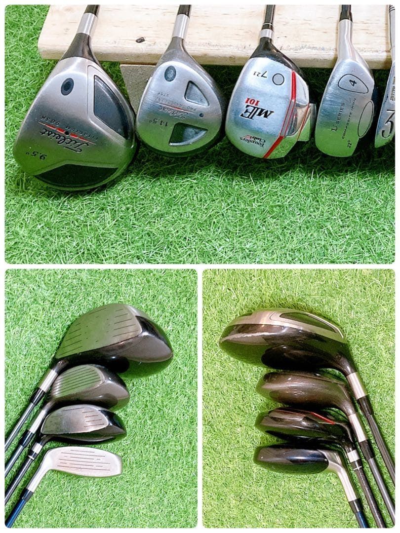 H5 タイトリスト 初心者オススメ ゴルフクラブ メンズセット 右利き 14