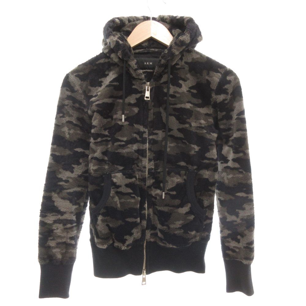 エーケーエム AKM フリース セットアップ パーカー フーディー ジップ