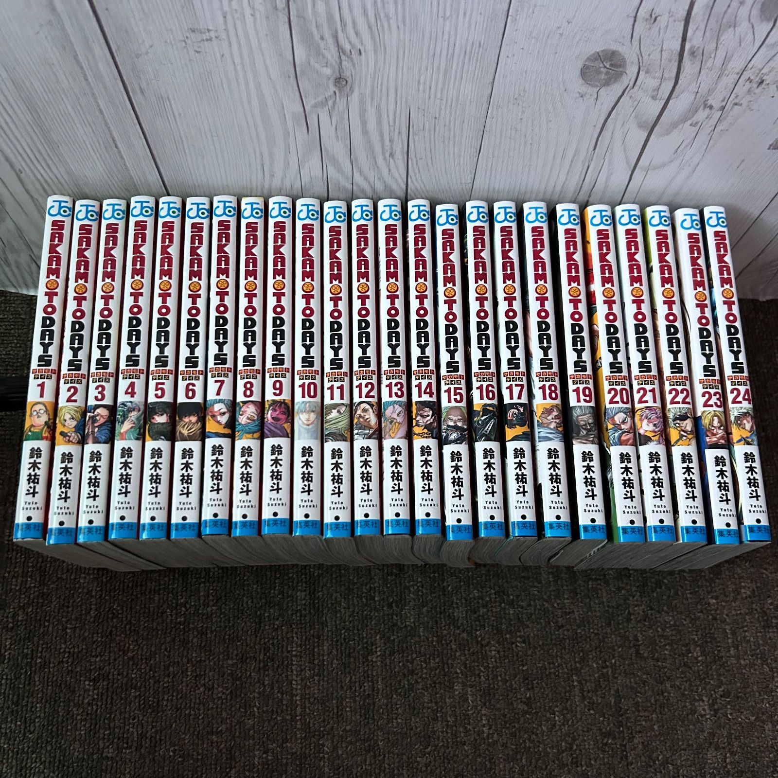 サカモトデイズ 24巻セット SAKAMOTO DAYS 24 (ジャンプコミックス) | 鈴木 祐斗 |本 | 通販 | Amazon
