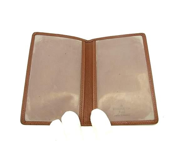 LOUISVUITTON カードケース パスケース タイガ ブラウン ルイヴィトン