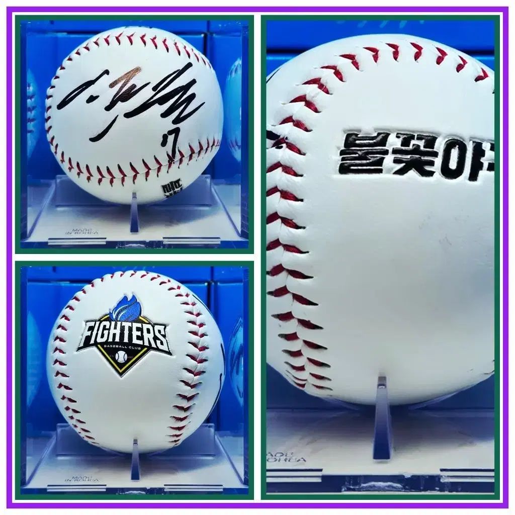 炎Fighters イム・テユン選手 サイン入りボール - メルカリ