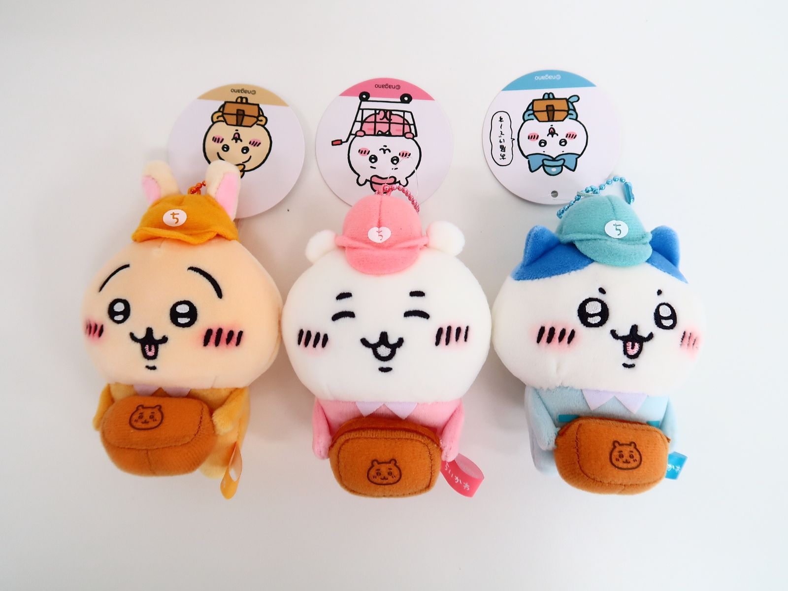 3体セット うさぎ・ちいかわ・ハチワレ ちいかわマーケット 働く