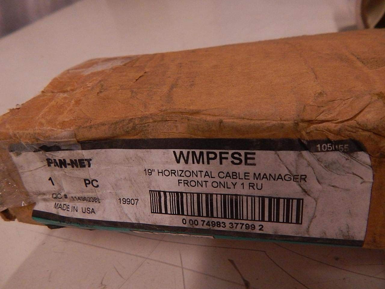  パンドウイット ヒンジ式ダクト型 水平ケーブル管理パネル 表面ダクト1 U WMPFSE コードリール 延長コード 電動工具 エア工具