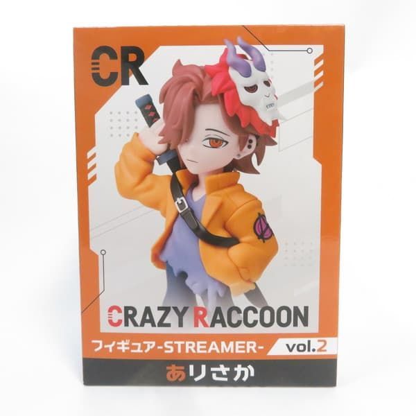 中古 未開封品 Crazy Raccoon フィギュア-STREAMER-Vol.2 クレイジー