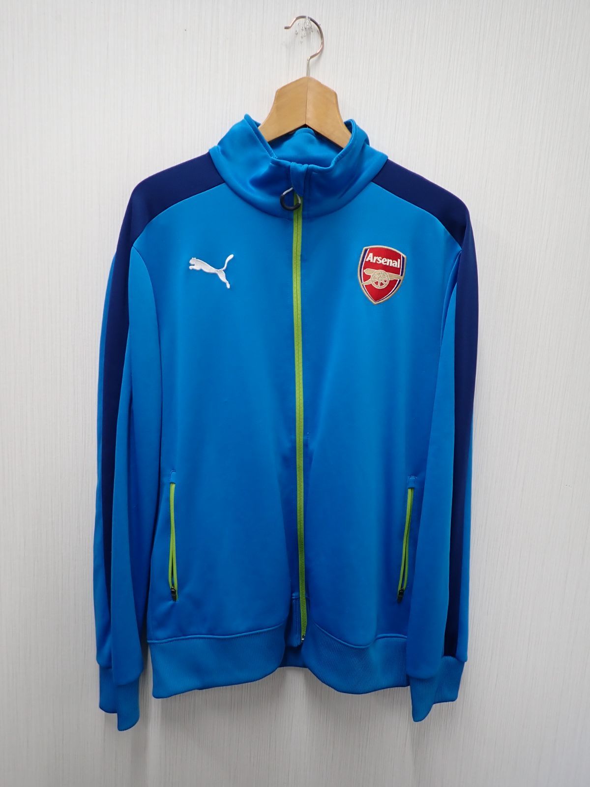 PUMA アーセナル アンセムジャケット 青 アーセナル アンセム