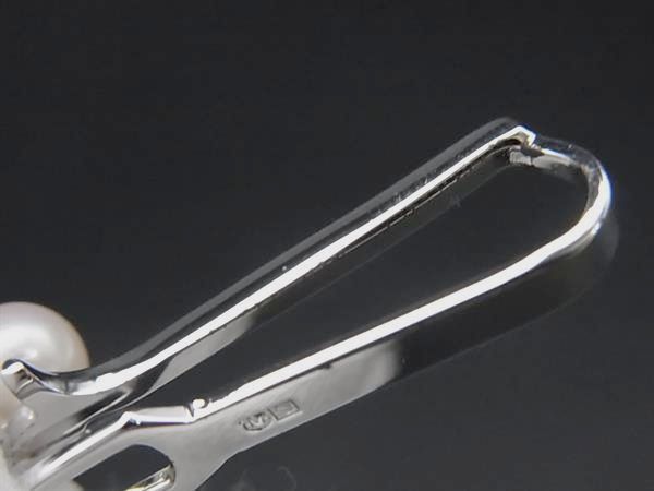 MIKIMOTO ミキモト 本真珠 アコヤ真珠 パール約6mm SV925 ネクタイピン