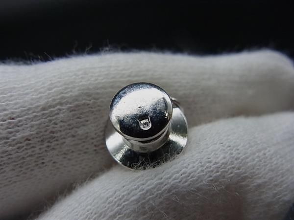 ③新品未使用 Mikimotoミキモトネクタイピン あこや真珠シルバー MIKIMOTO ミキモト本真珠 アコヤ真珠 パール約5mm SV925 ネクタイピン