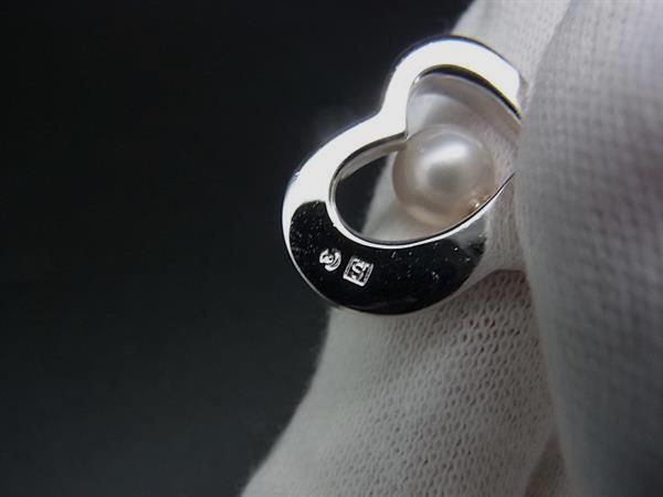 □美品□ TASAKI タサキ 本真珠 アコヤ真珠 パール約6mm SV925 ピン