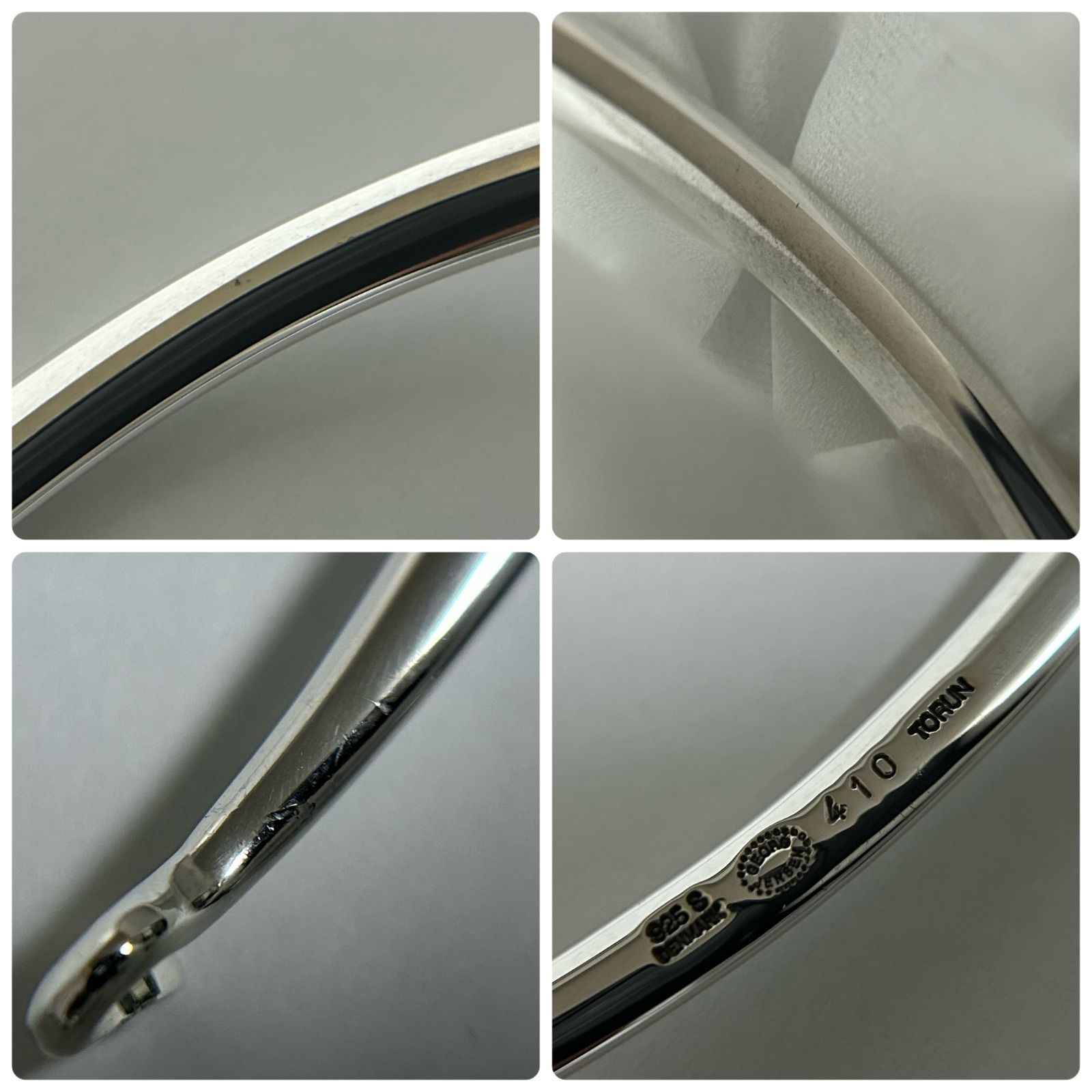 GEORG JENSEN シルバー チョーカー ネックレスTorun 410
