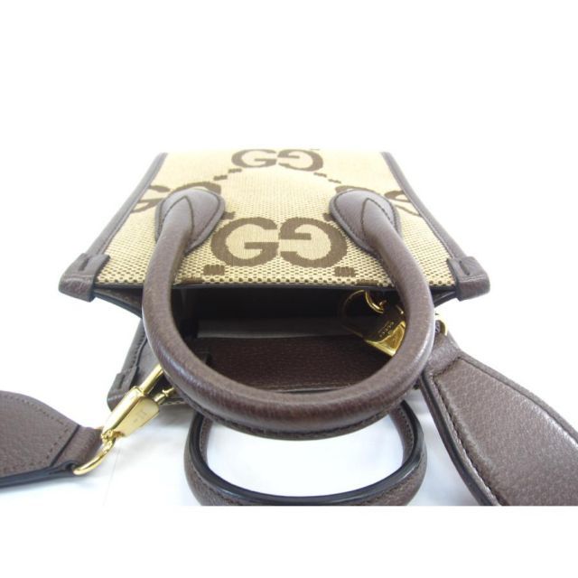 GUCCI グッチ 699406 ジャンボGG シェリーライン キャンバス レザー