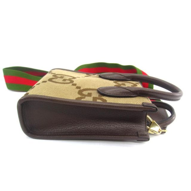 GUCCI グッチ 699406 ジャンボGG シェリーライン キャンバス レザー
