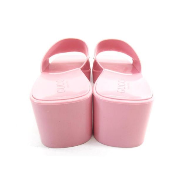 ア*ス様 GUCCI ピンク ヒールサンダル GUCCI グッチ 624730 サンダル ヒール SIZE:40 レディース 靴 ∠UP5494