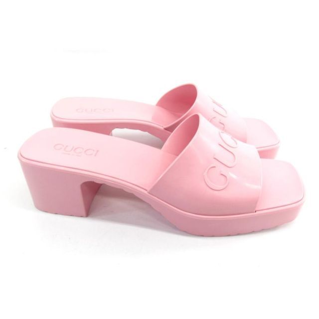 GUCCI グッチ 624730 サンダル ヒール SIZE:40 レディース 靴 ∠UP5494