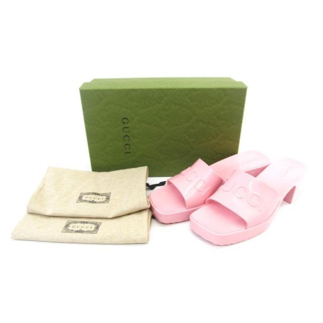 GUCCI グッチ 624730 サンダル ヒール SIZE:40 レディース 靴 ∠UP5494