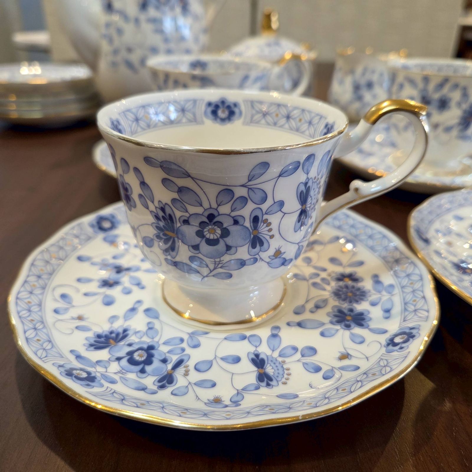 NARUMI ナルミ ミラノ カップ＆ソーサー コーヒーポット シュガーポット クリーマー 小皿