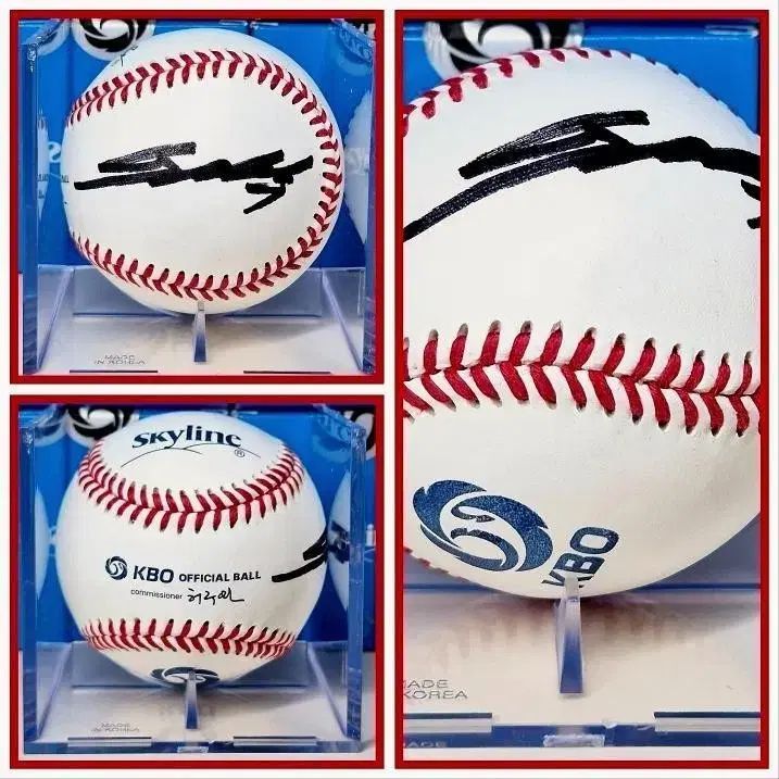 KIAタイガース イ・ジョンボム レジェンド サイン入りボール - メルカリ