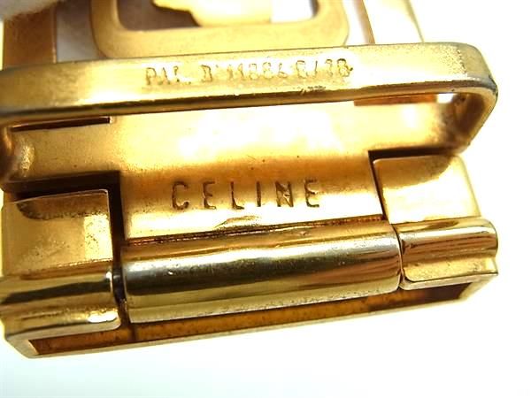 【美品】セリーヌ　CELINE　ベルト　バックル　馬車金具　金　レザー 楽天市場】極美品 CELINE セリーヌ 馬車 ゴールド バックル レザー