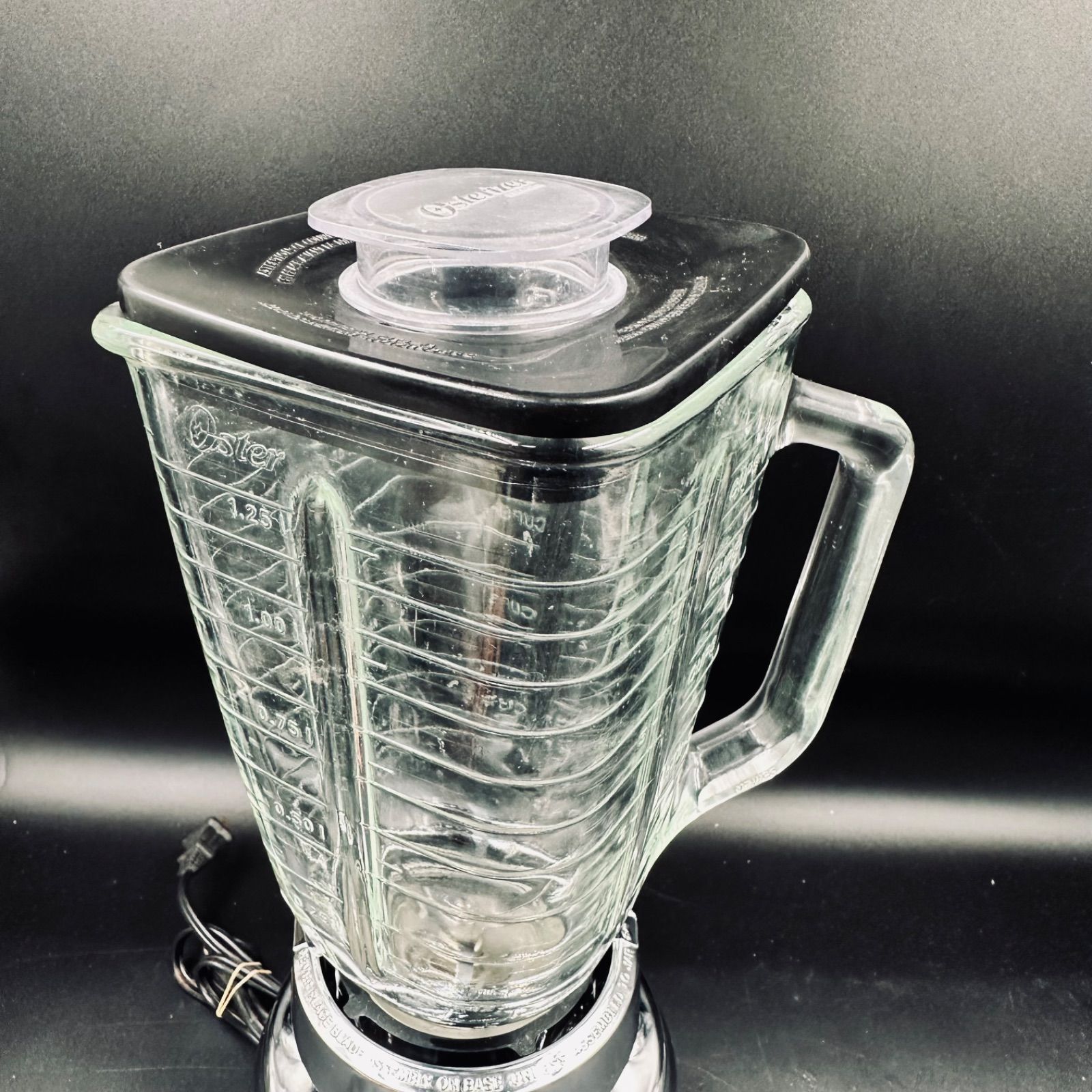 未使用　Osterizer Classic Blender シルバー Osterizer Oster Classic Blender オスター ブレンダー クラシック