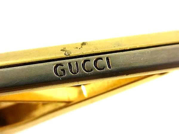 GUCCI グッチ インターロッキングG 24KGF ネクタイピン タイクリップ