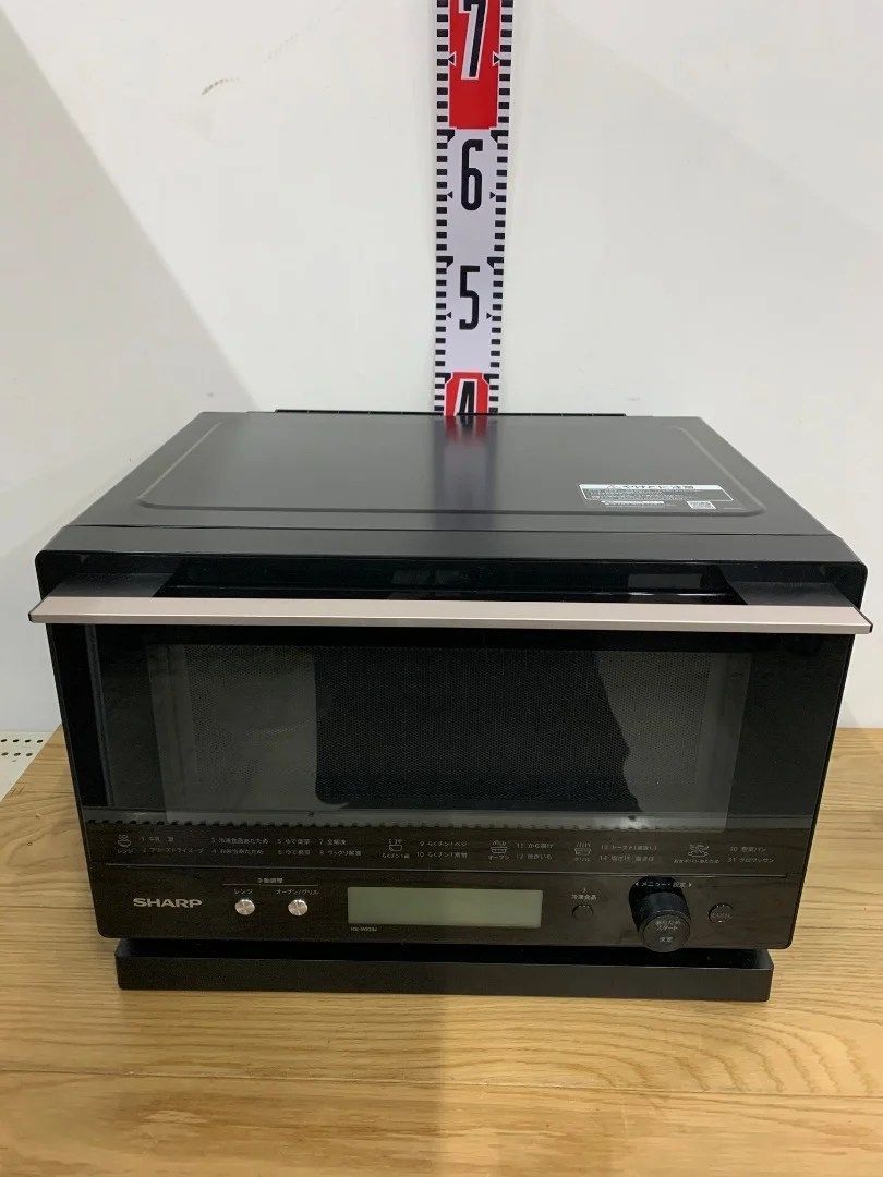 SHARP オーブンレンジ RE-W233J-B 2022年製 ブラック 黒 - メルカリ