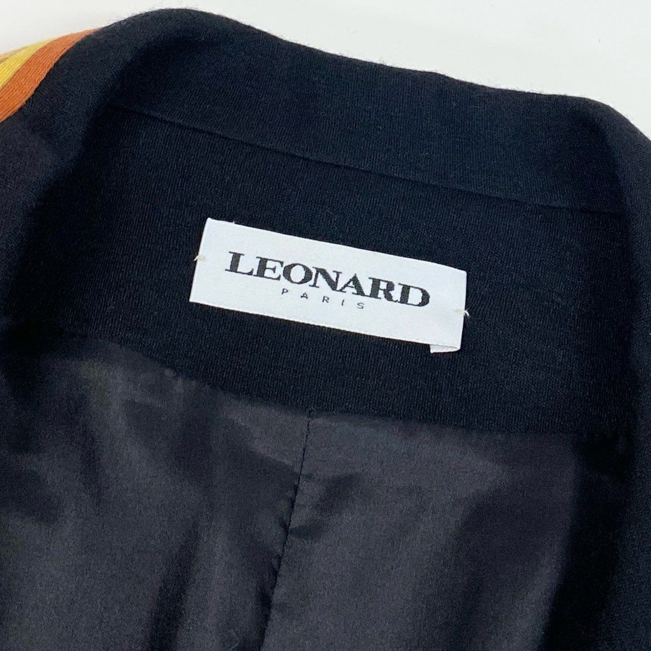 レオナール　ジャケット 20a26【美品】LEONARD レオナール テーラードジャケット ブレザー