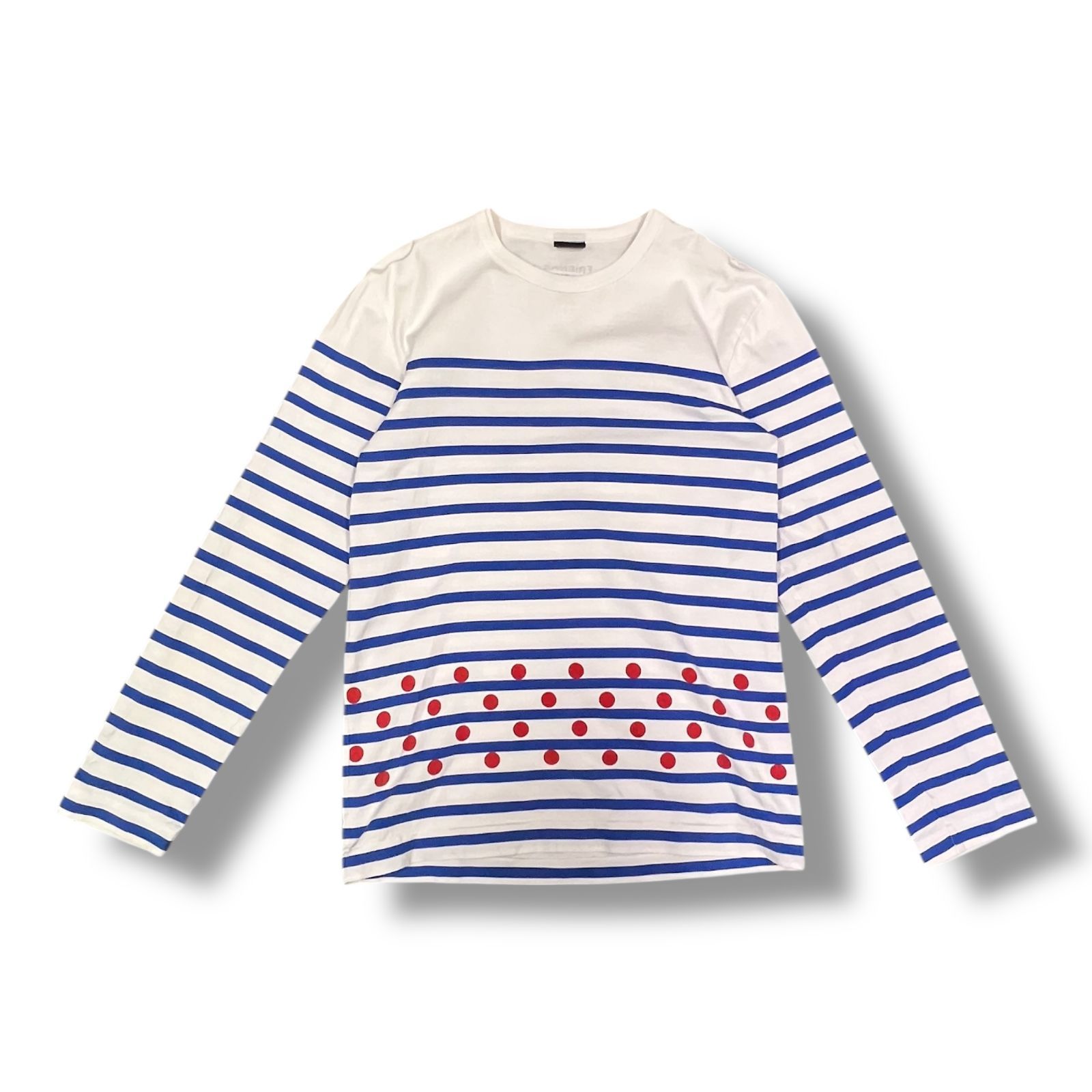 Comme des garcon × Jean Paul Gaultier Long-sleeved borders T-shirt