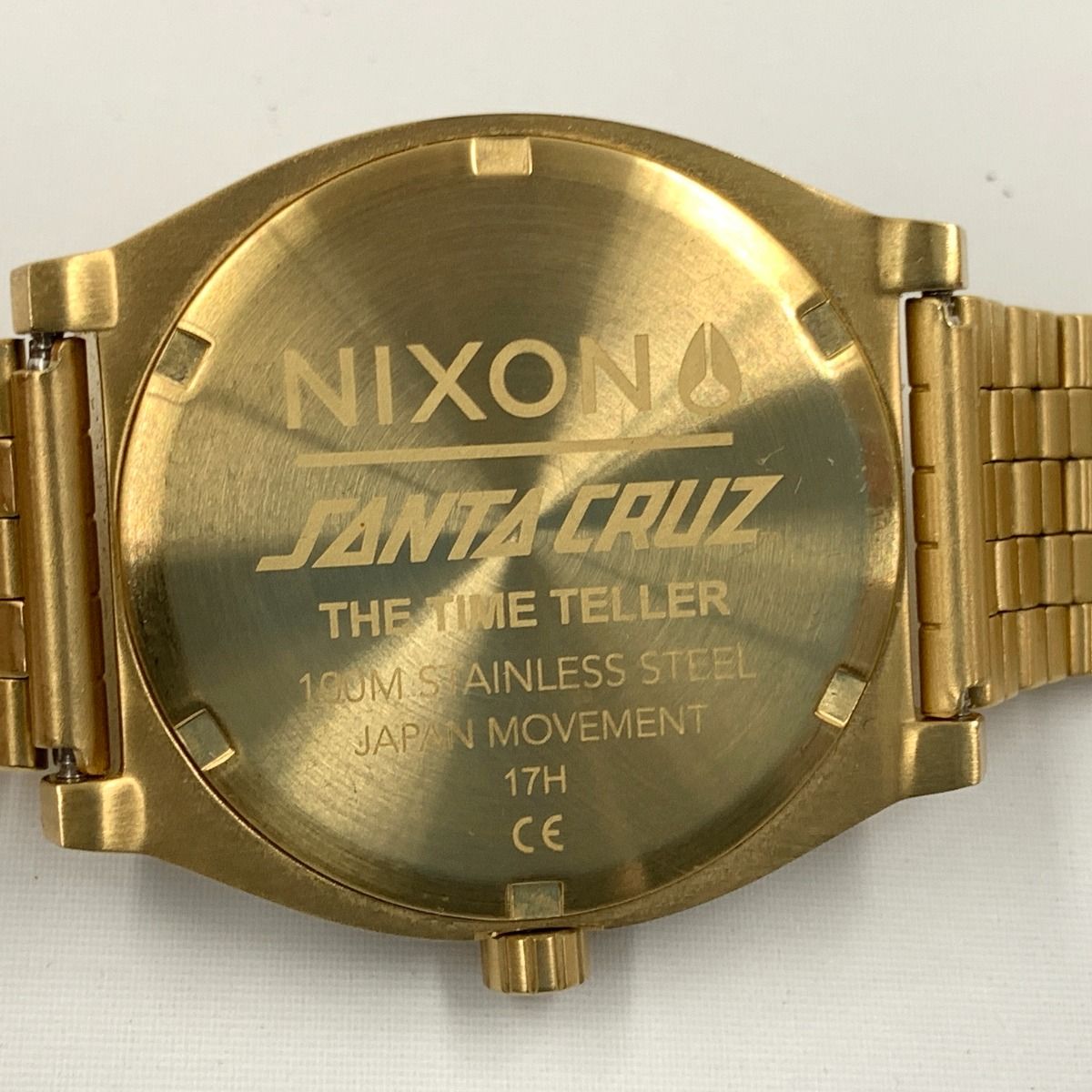 〇〇NIXON ニクソン SANTA CRUZ サンタクルーズ コラボ タイムテラー