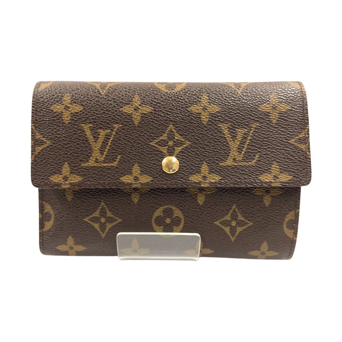 ルイヴィトン Louis Vuitton モノグラム ポルトトレゾールエテュイ 