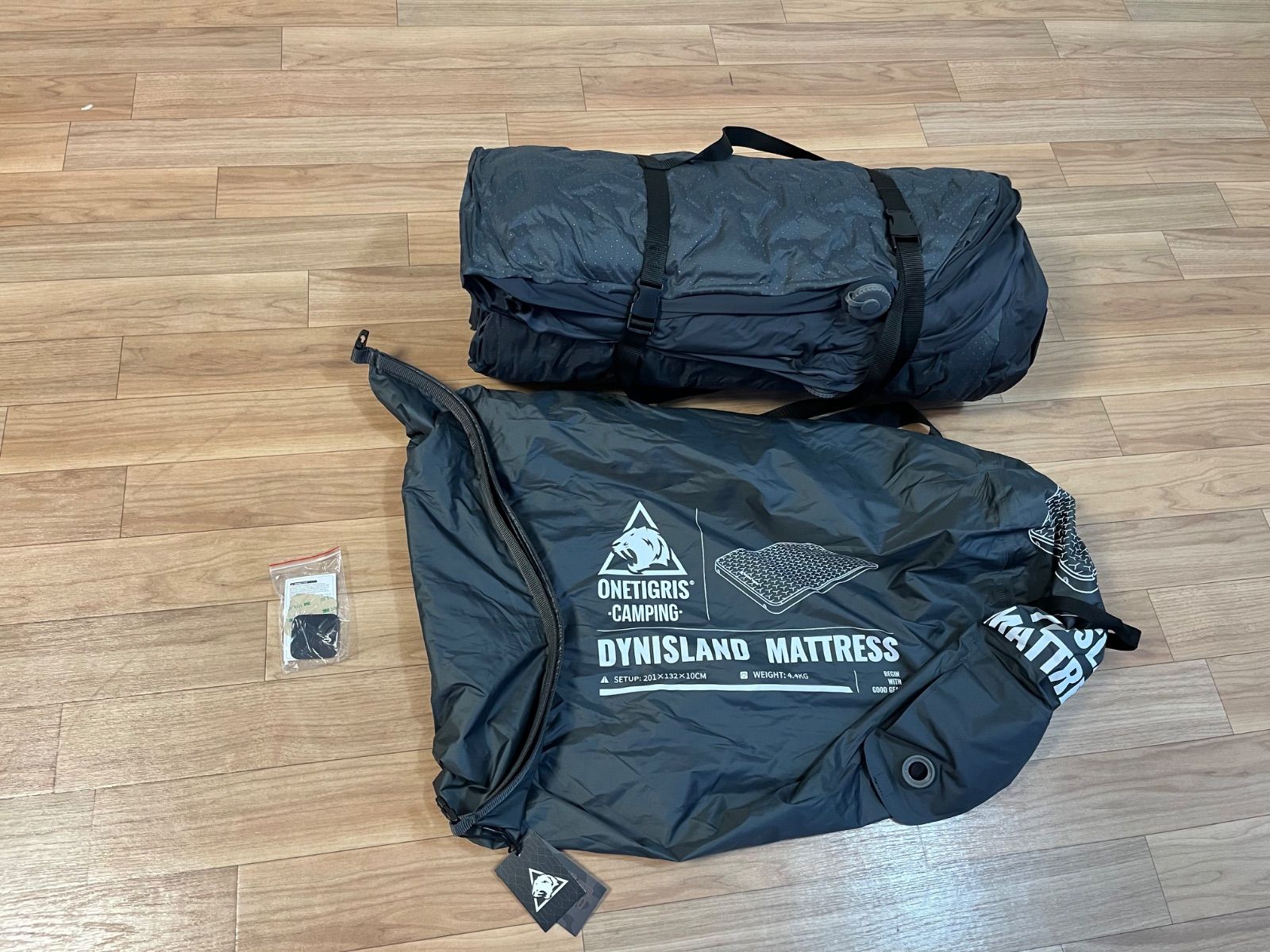 OneTigris DYNISLAND エアーマット ダブル 2人用 10cm厚 高R値 車中泊
