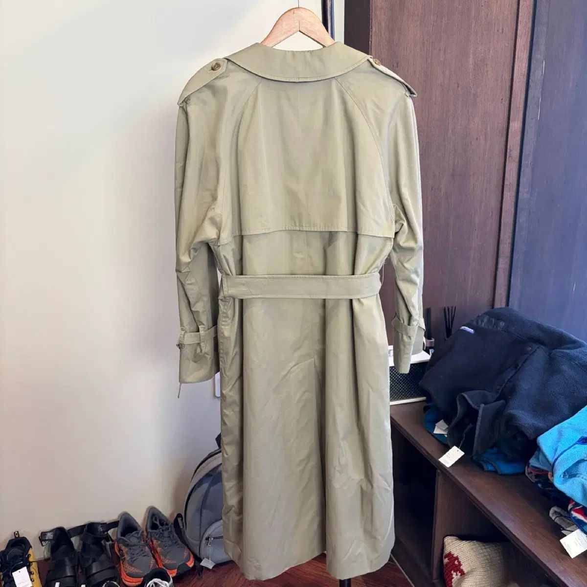 15939 - バーバリー ベージュ トレンチ コート - メルカリ